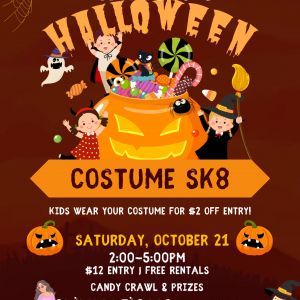 SpinNations Halloween Costume Skate
