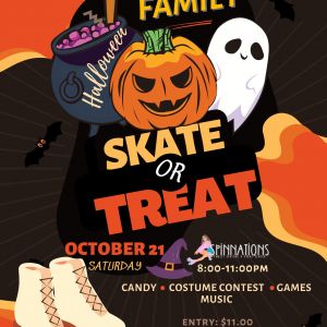 SpinNations Family Halloween SK8 or Treat Party