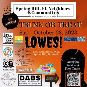 Spring Hill, FL Neighbors Community Trunk or Treat