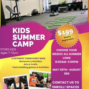 Fit365 Kids Summer Camps
