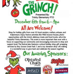 Trinity Elementary Shopping with the Grinch