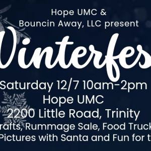 Hope United Methodist Church Winterfest