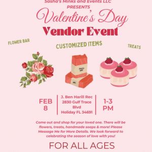 J. Ben Harrill Recreation Complex Valentines Vendor Event