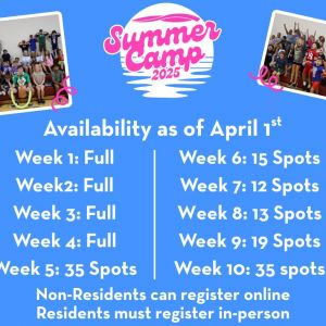 New Port Richey Parks and Recreation Summer Camp