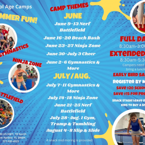 Upward Gymnastics Summer Camps