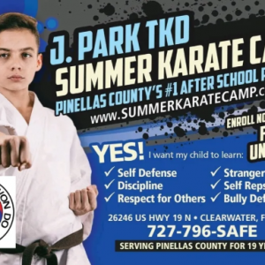 J. Park Martial Arts Summer Camp