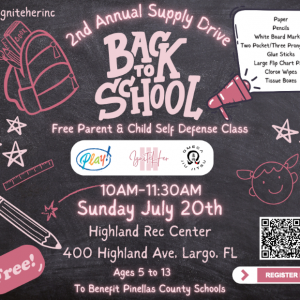 07/20 Parent and Child Self-Defense Class & Supply Drive at Highland Recreation Complex