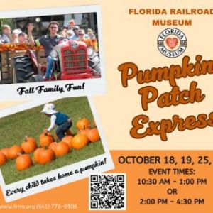 Florida Railroad Museum Pumpkin Patch Express