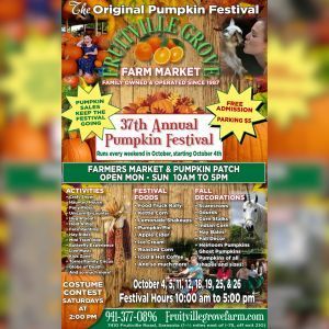 Fruitville Grove Farm Pumpkin Festival