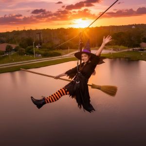 Boo on the Bayou Halloween Zip Line Party