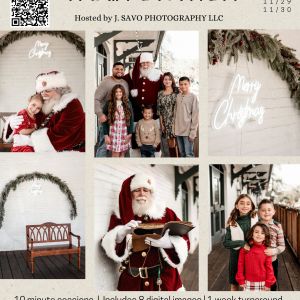 J. Savo Photography LLC- Santa at the Train Station Mini Experience