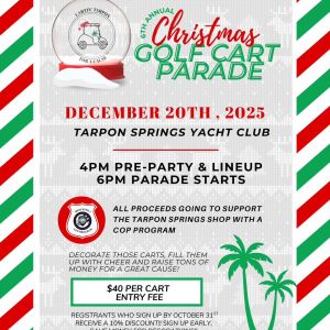 Cartin’ Tarpon Christmas Golf Cart Parade