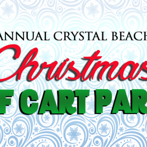 Crystal Beach Christmas Golf Cart Parade