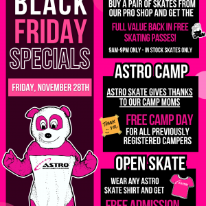 Astro Skate of Tarpon Springs Black Friday Event