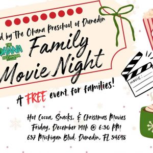 Ohana Preschool Christmas Family Movie Night