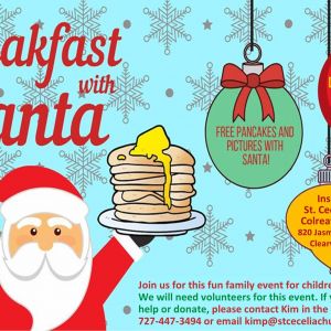 St. Cecelia Catholic Church Breakfast with Santa