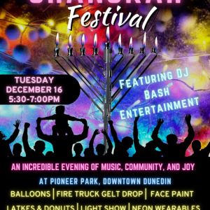 Downtown Dunedin Chanukah Festival