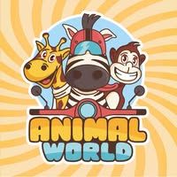 Animal World Ride Parties