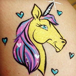 Colorful Day Face Painting