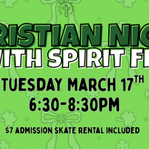 Astro Skate of Pinellas Park St. Patrick's Christan Skate