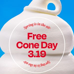 Dairy Queen Free Cone Day