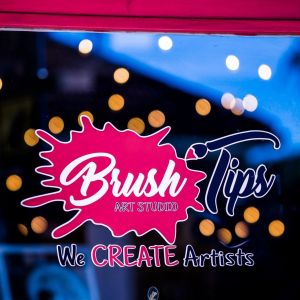 Brush Tips Art Studio Kids Open Paint