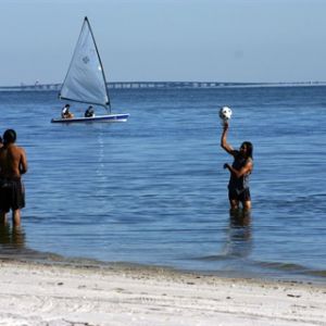 Courtney Campbell Trail and Beach