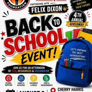 Fire Within Foundation Back to School Event