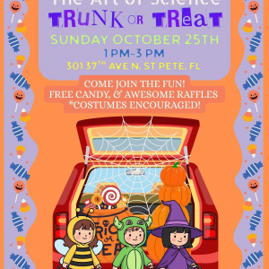 St. Pete The Art of Science Camp Trunk or Treat