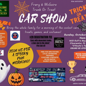 Clearwater Trunk or Treat Classic and Custom Car Show