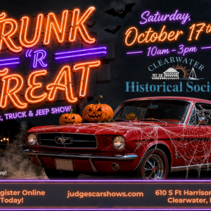 Clearwater Historical Society Trunk or Treat and Car Show