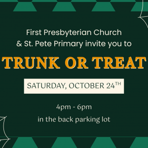 St. Pete First Presbyterian Church Trunk-or-Treat